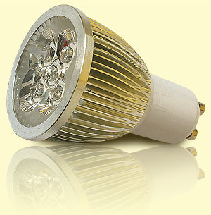Power LED žiarovka GU10 - bodové svetlo