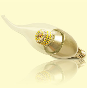 LED žiarovka E14 - sviečková žiarovka
