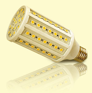 SMD LED žiarovka E27 - kukuricový tvar