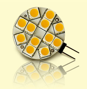 SMD LED žiarovka G4 - bodové svetlo