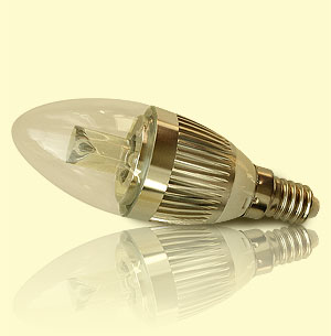 High Power LED žiarovka - sviečková žiarovka