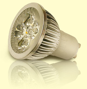 Power LED žiarovka GU10 - bodové svetlo