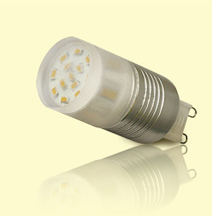 SMD LED žiarovka G9 - všesmerová žiarovka