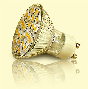 SMD LED žiarovka GU10 - bodové svetlo